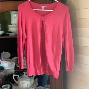 HALOGEN SALMON SWEATER